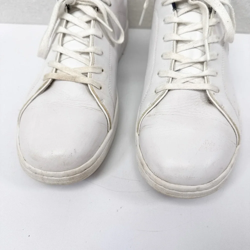 Lacoste‎ Sneakers Mens Size 11.5 White Shoes Preppy Basics Casual Designer